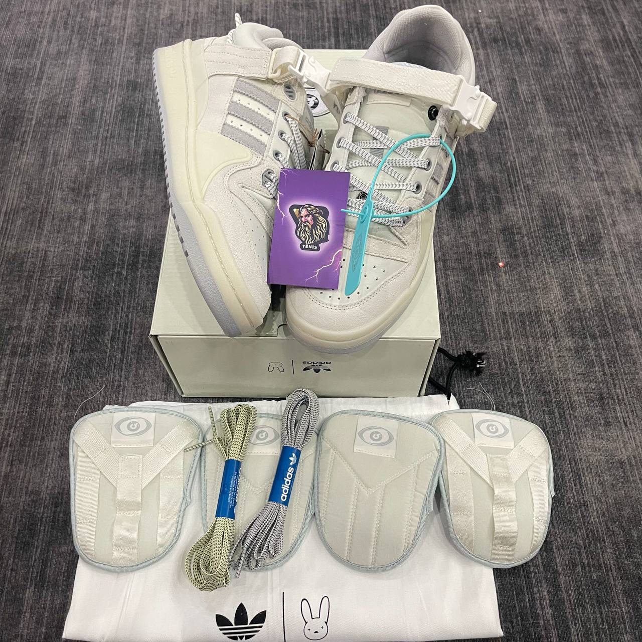 Adidas Bad Bunny x Campus Cloud Branco